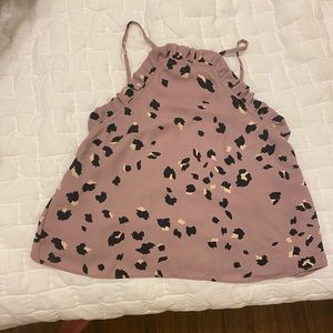 Lavender Buddy Love crop tank